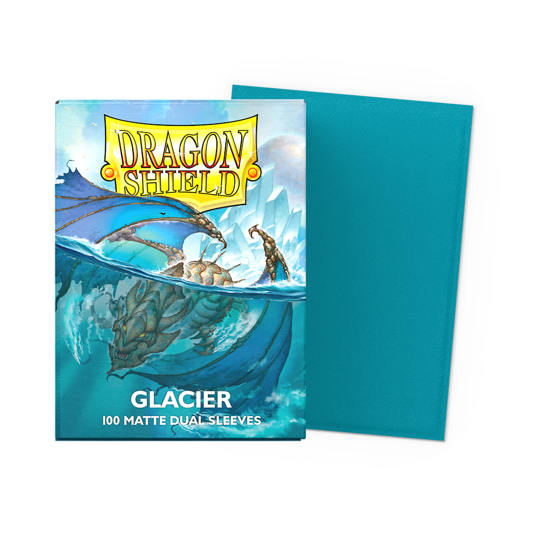 Dragon Shield Matte Dual Sleeves - Glacier - Standard Size (100)