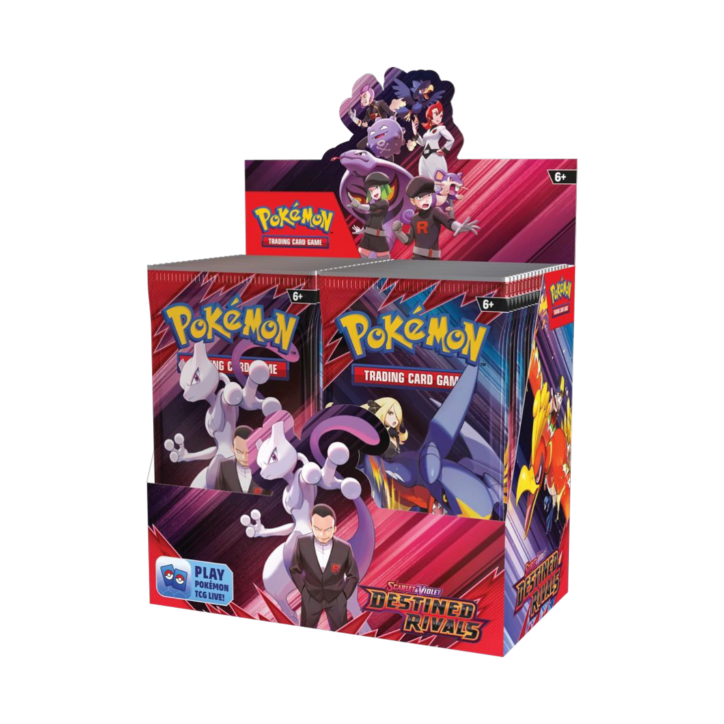Pokémon - Destined Rivals - SV10 - Booster Display