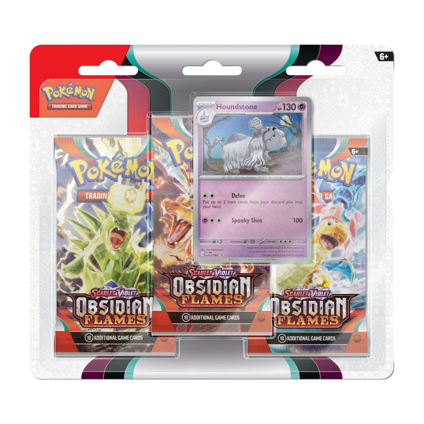 Pokémon - Obsidian Flames - SV3 - 3-Pack Blister [EN]