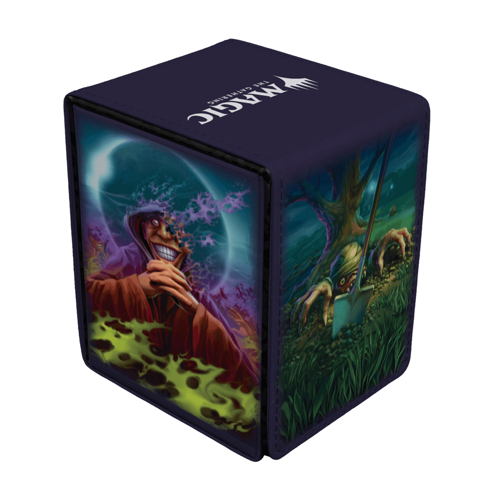 Ultra Pro - Duskmourn - Alcove Flip Deck Box - Printed Special Guest - Exhume, Crypt Ghast / Damnation