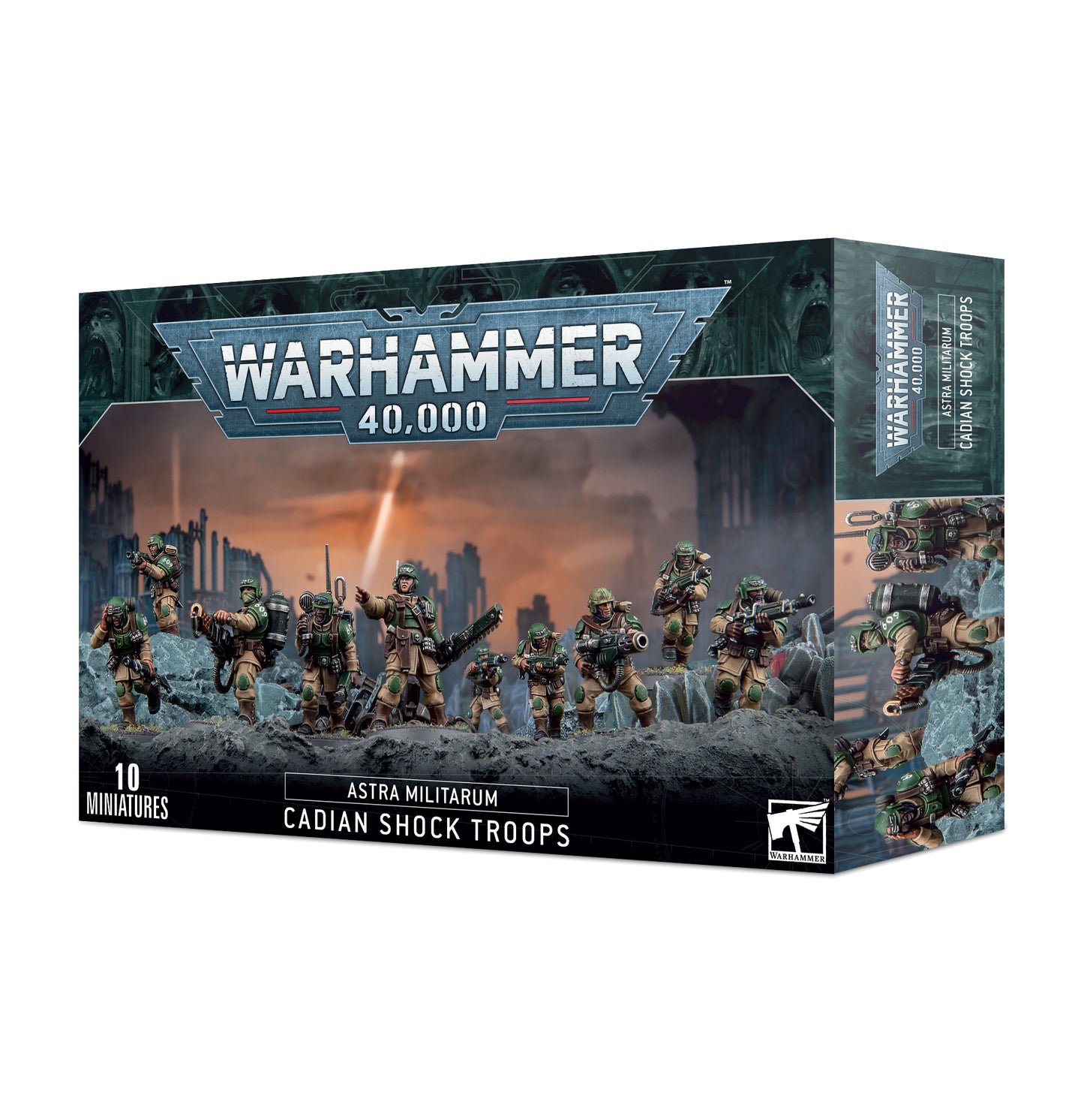 Warhammer: 40'000 - Astra Militarum - Cadian Shock Troops [EN]