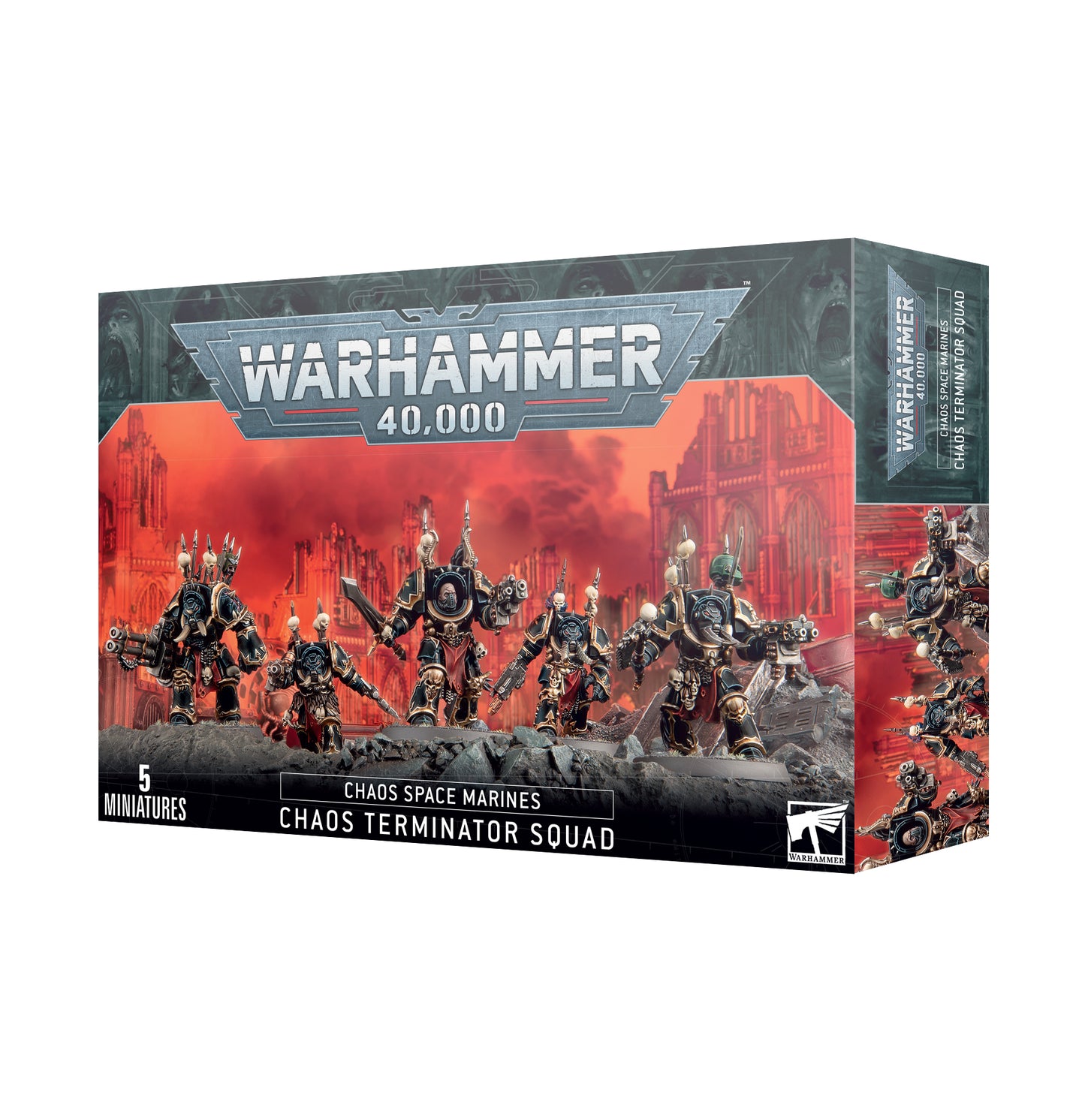 Warhammer: 40'000 - Chaos Space Marines - Chaos Terminator Squad [EN]