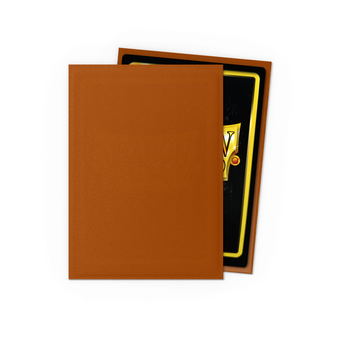 Dragon Shield Matte Sleeves - Copper - Standard Size (100)