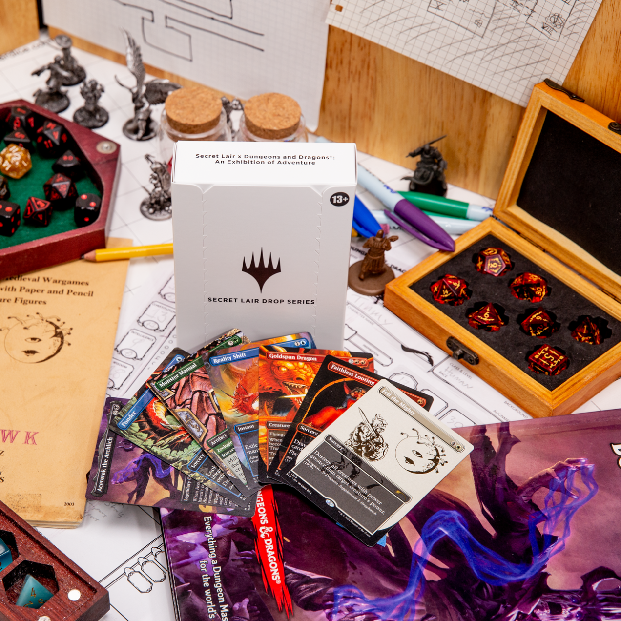 Secret Lair - Dungeons & Dragons 50th Anniversary Superdrop - An Exhibition of Adventure