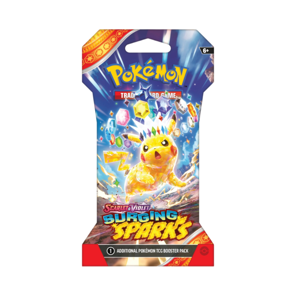 Pokémon - Surging Sparks - SV8 - Sleeved Booster [EN]