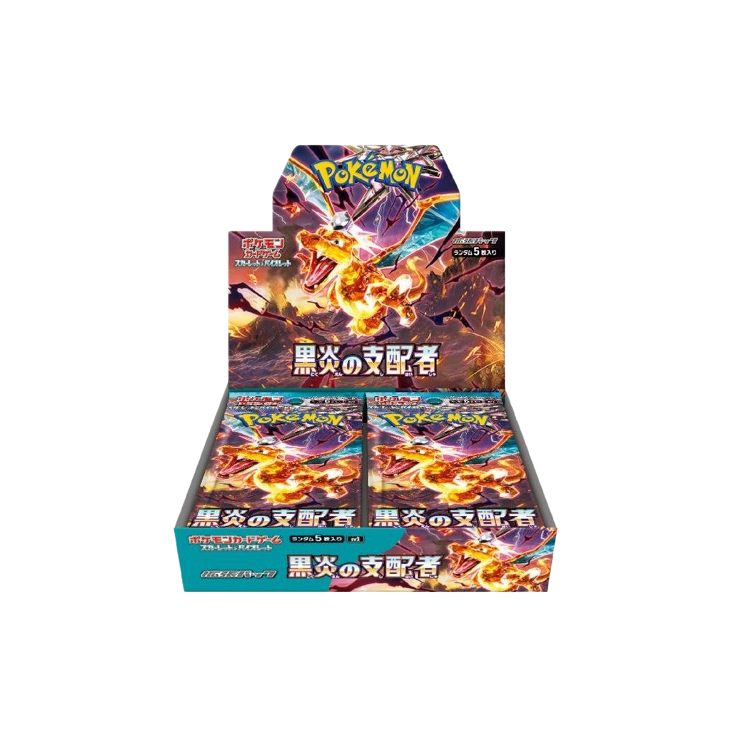 Pokémon - Ruler of the Black Flame - SV3 - Booster Display [JP]