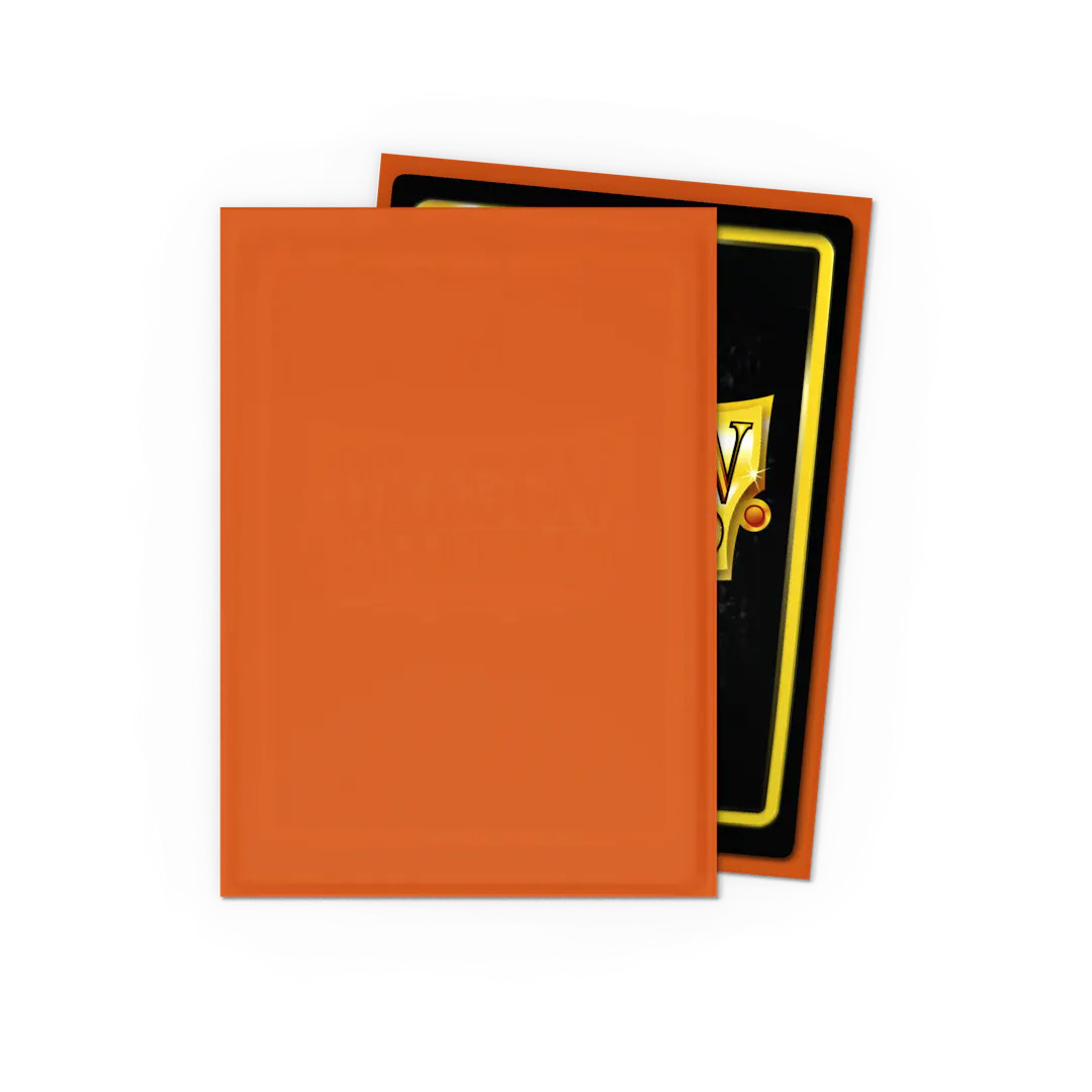 Dragon Shield Classic Sleeves - Tangerine - Standard Size (60)