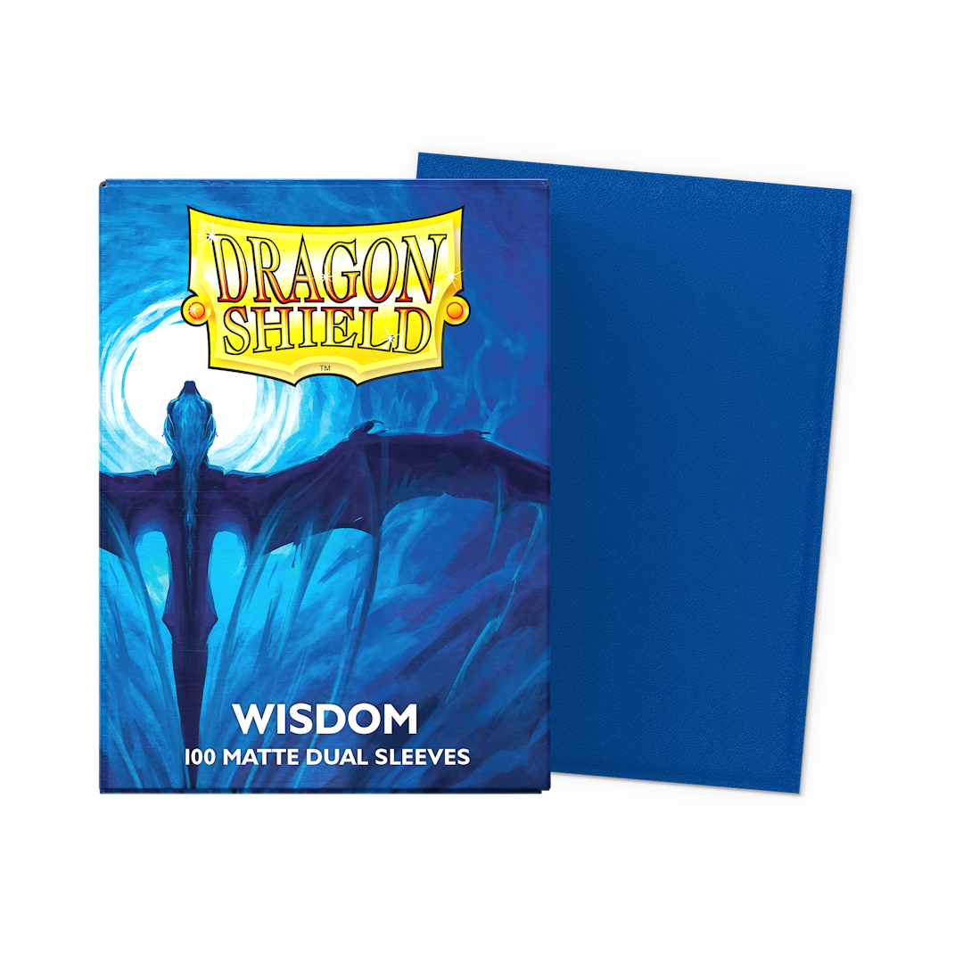 Dragon Shield Matte Dual Sleeves - Wisdom - Standard Size (100)