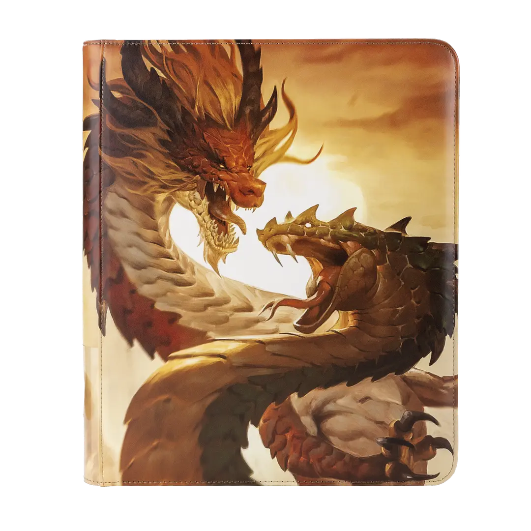 Dragon Shield - Card Codex Zipster Binder - Wood Snake 2025