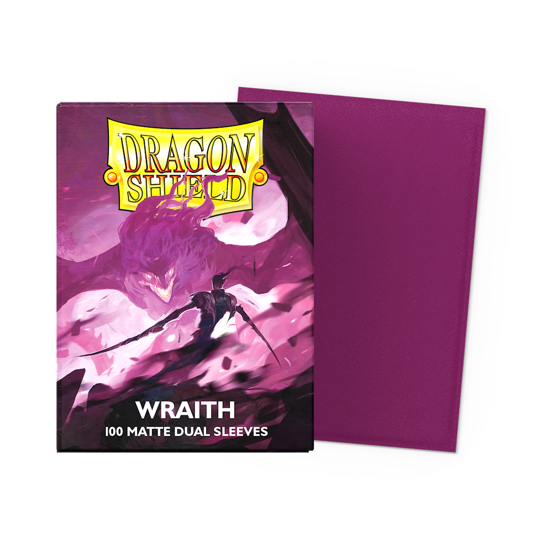 Dragon Shield Matte Dual Sleeves - Wraith - Standard Size (100)