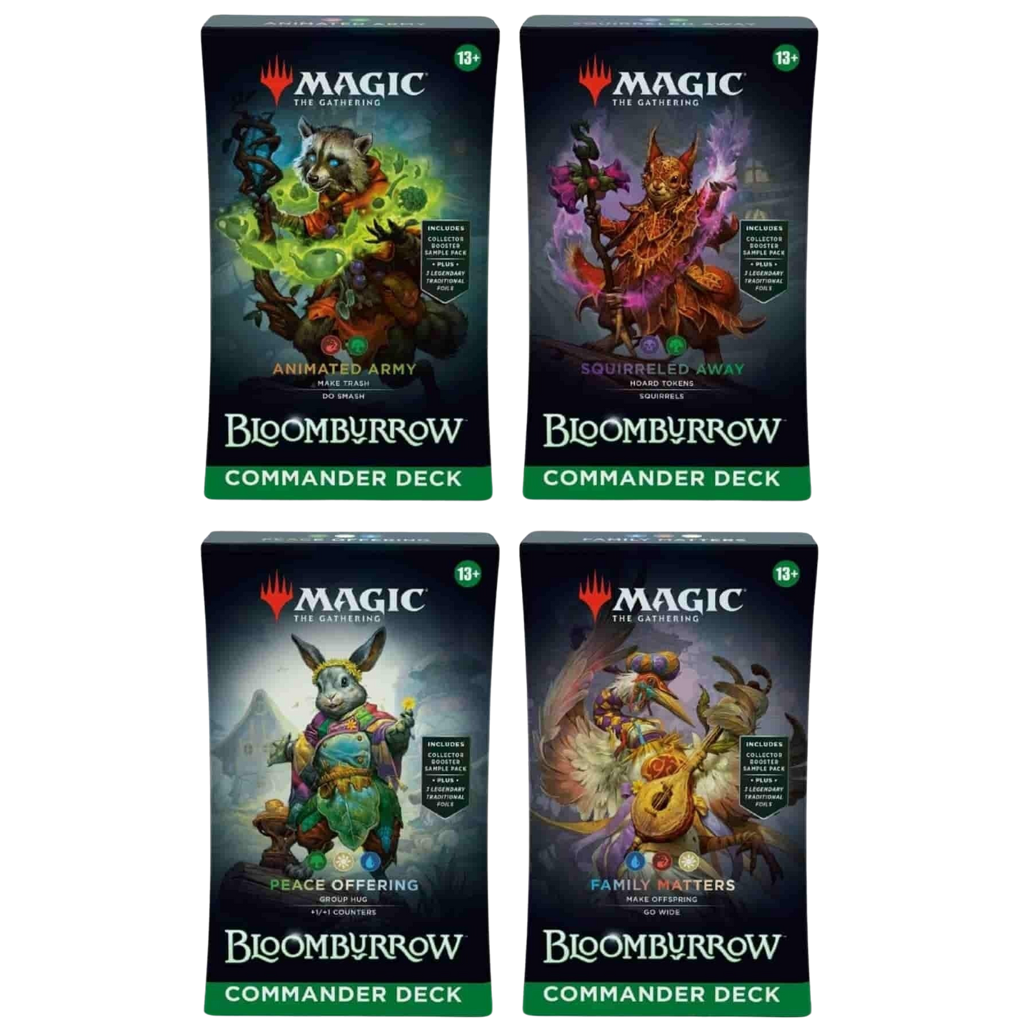 Magic: The Gathering Bloomburrow - Commander Deck Bundle (EN)