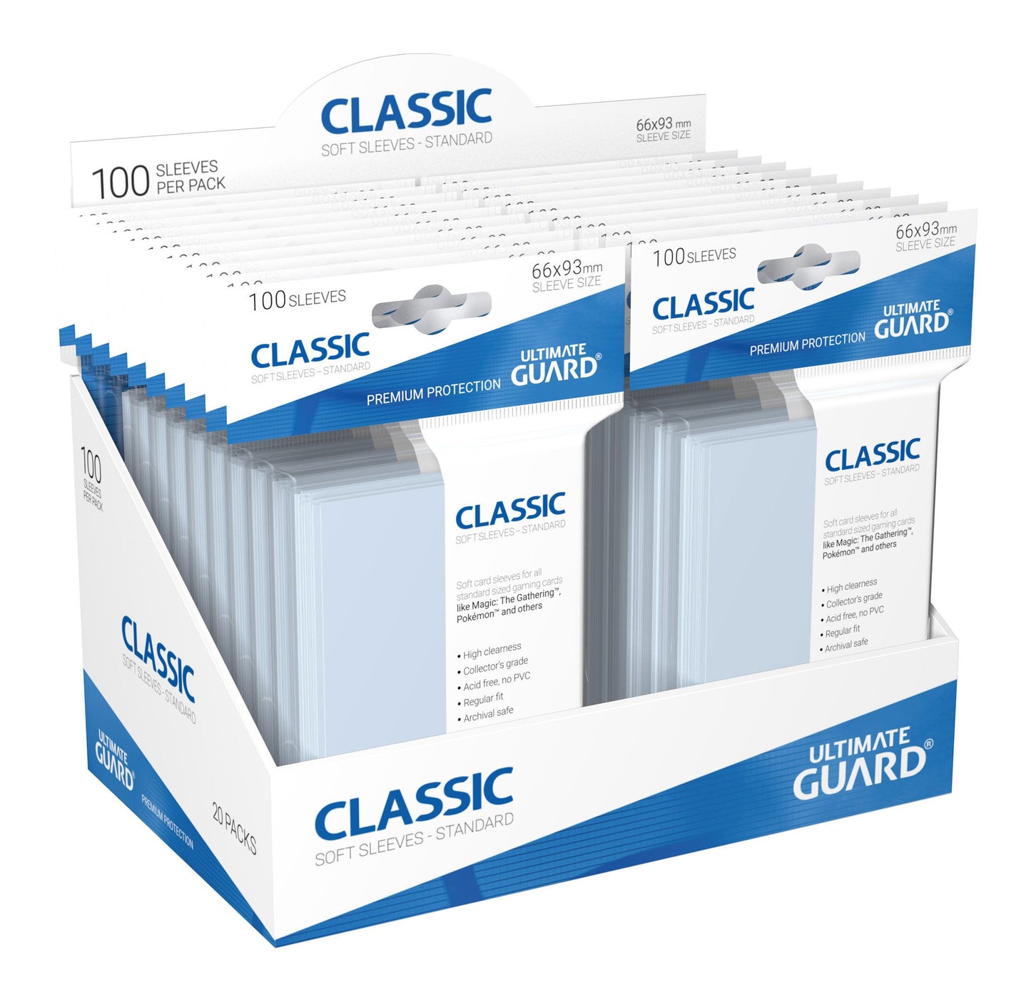 Ultimate Guard - Standard Size Sleeves - Classic (100)