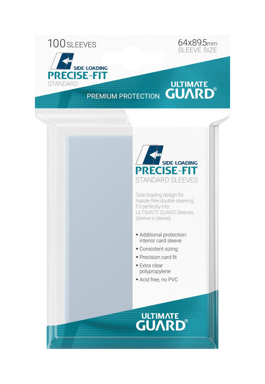 Ultimate Guard - Standard Size Sleeves - Precise-Fit Sideloading (100)