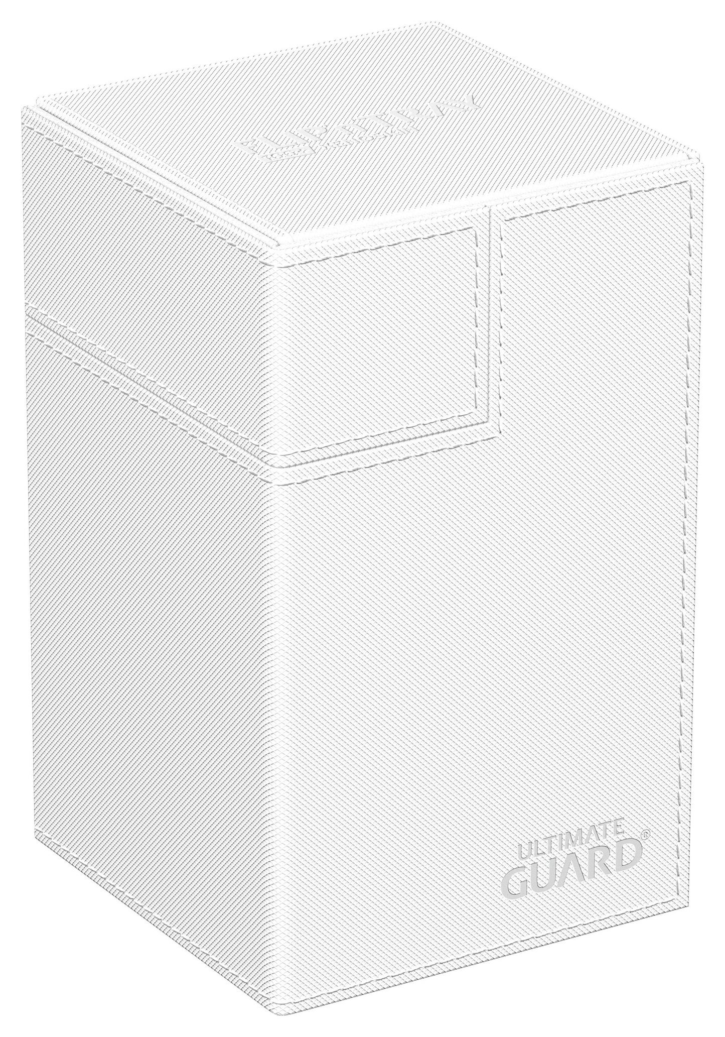 Ultimate Guard - Flip`n`Tray 100+ XenoSkin Deck Box - White