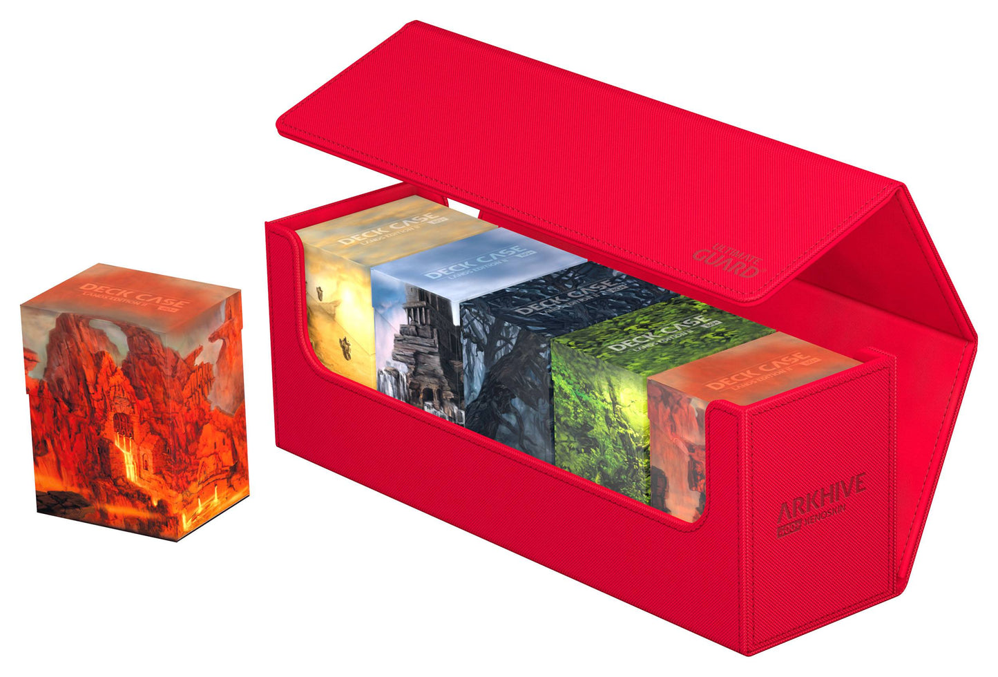 Ultimate Guard - Arkhive 400+ XenoSkin Deck Box - Red