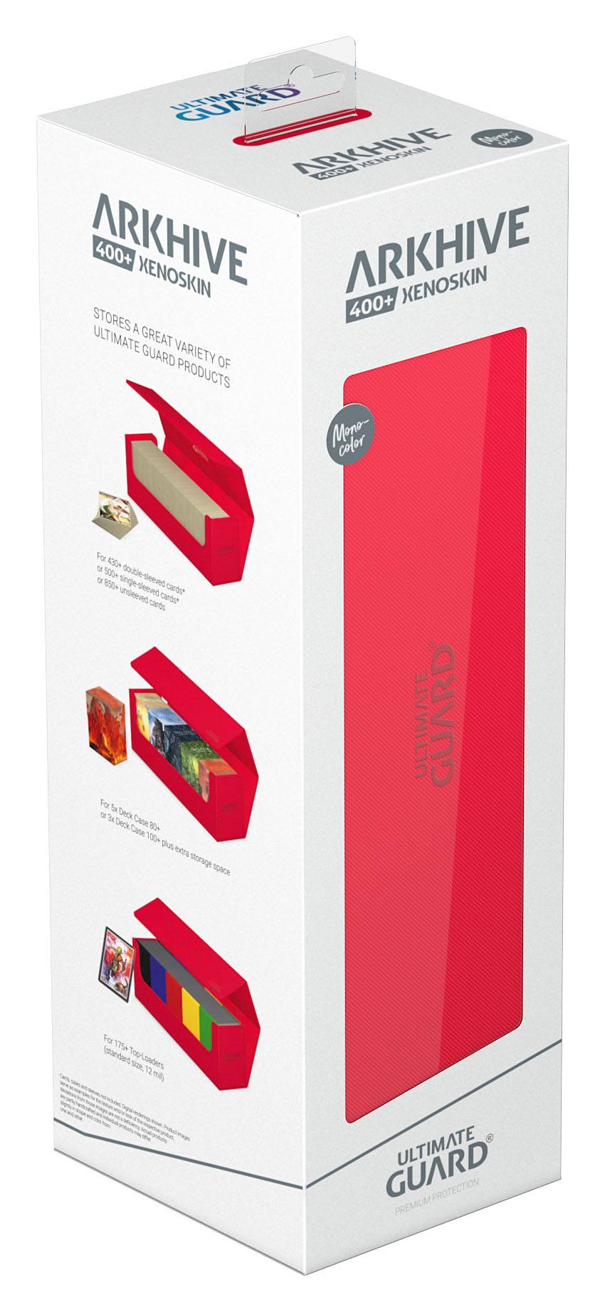 Ultimate Guard - Arkhive 400+ XenoSkin Deck Box - Red