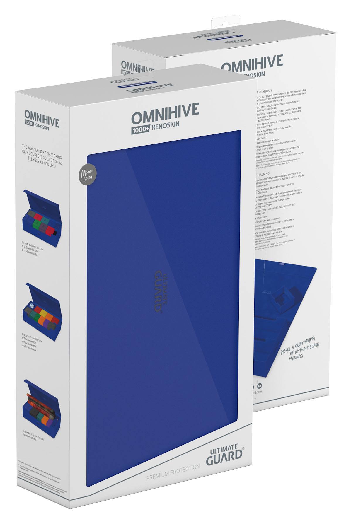 Ultimate Guard - Omnihive 1000+ XenoSkin Deck Box - Blue