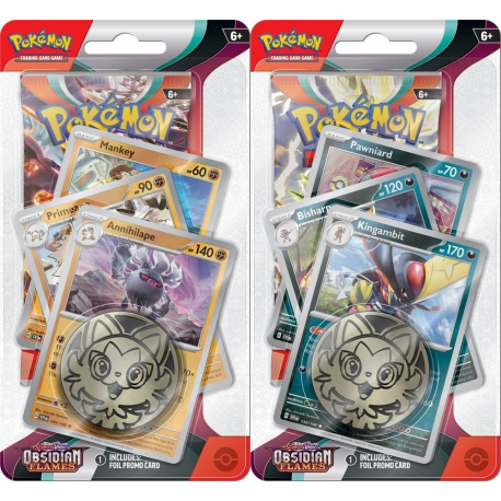 Pokémon - Obsidian Flames - SV3 - Checklane Blister (EN)